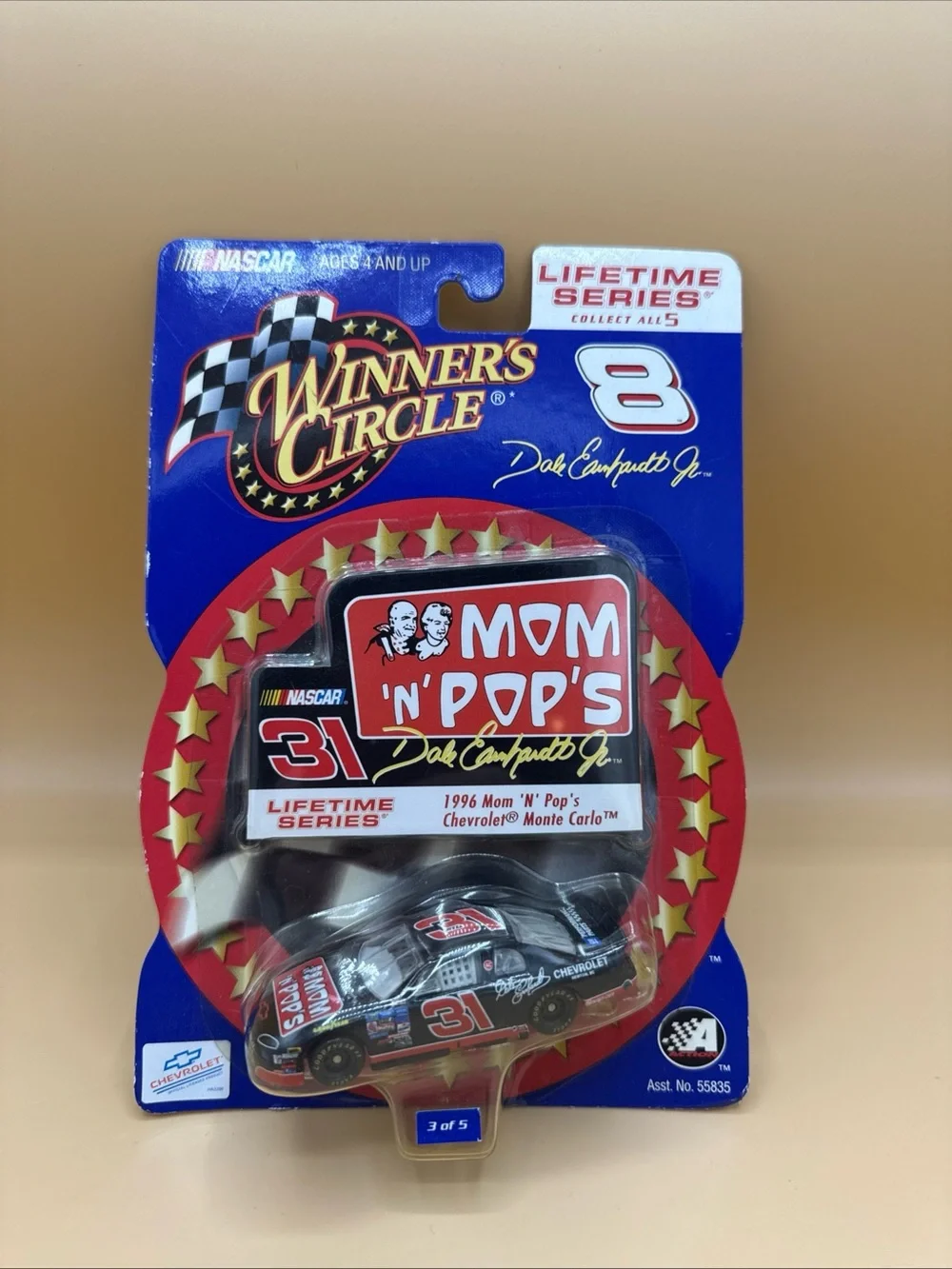 Winner's Circle  DALE EARNHARDT JR   Lifetime Series  Mom & Pops '96 Chevy  1/64